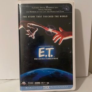 1982 E.T. VHS Movie